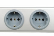 USB-C (Power Delivery) + USB-A multi-charger with 2 earthing sockets type F