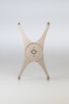 ClipBO 3D Wandbildhalter Creme mit Magnet